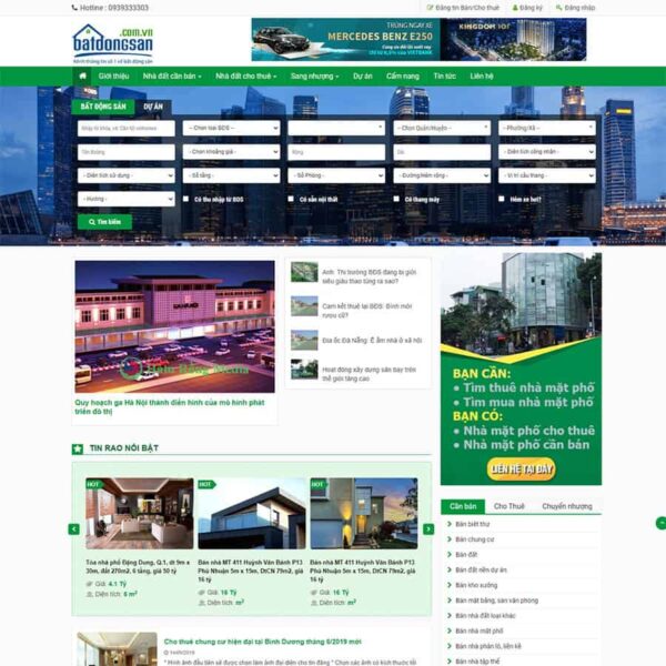 Theme wordpress bất động sản 19, Bất động sản, Bđs